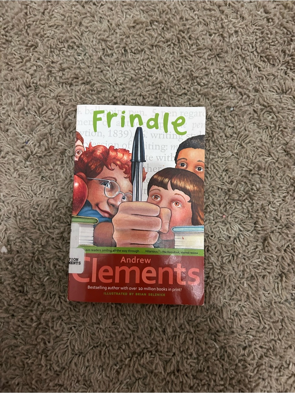 Frindle Paperback Book - Red Cover